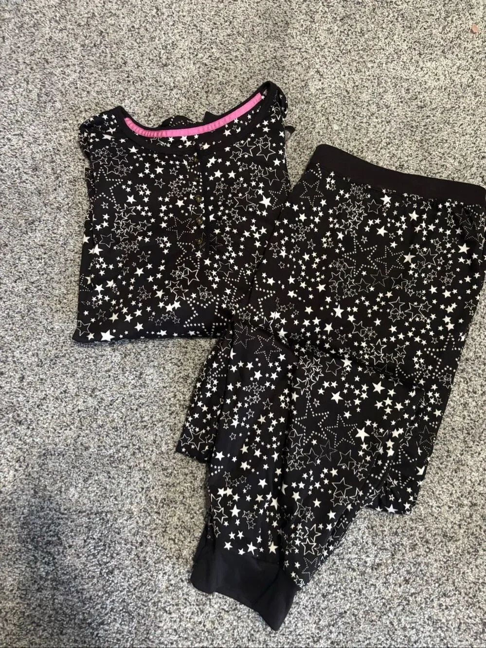 ❤️Cuddl Duds Star Print Pajama Set